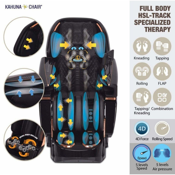New Kahuna SM-9300 HSL-Track 4D Massage Chair