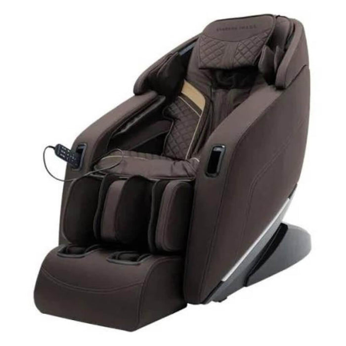 Sharper Image Axis 4D Massage Chair | Brown | ZEBRA MASSAGE CHAIRS